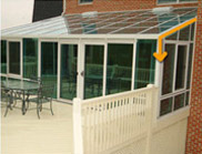 Patio Enclosures Double_Pane Insulated Glass with Super Spacer