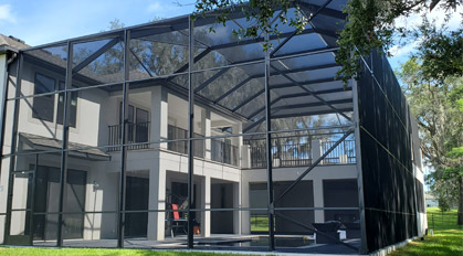 Pool Enclosure 2 Story Photos