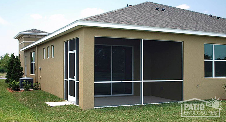 Screen porch and lanai.